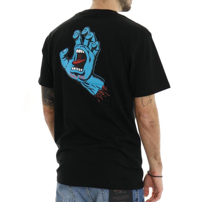 T-SHIRT SCREAMING HAND CHEST SANTA CRUZ - Mad Fashion | img vers.650x/
